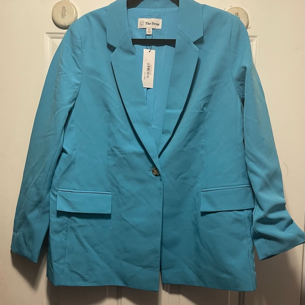 The Drop Women's Blake Long Blazer. Size XXL